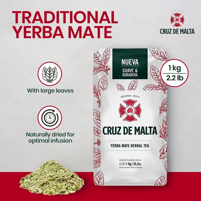 Traditional Yerba Mate, 4 × 1 kg, thumbnail 3