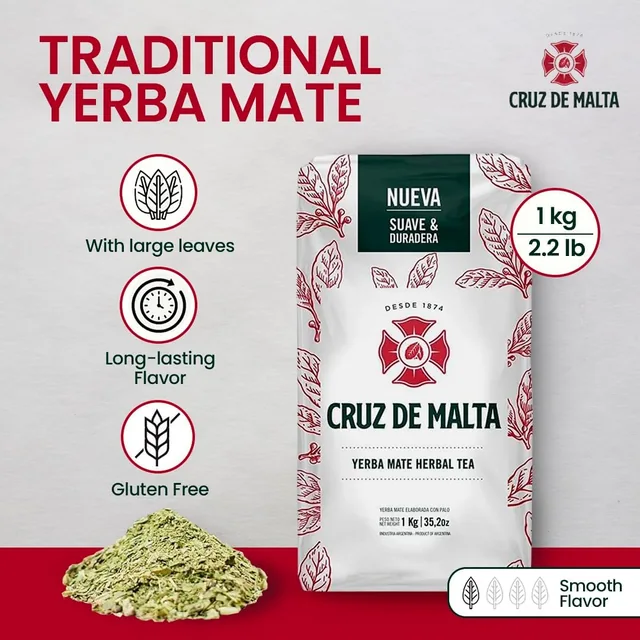 Traditional Yerba Mate, 6 × 1 kg, thumbnail 3